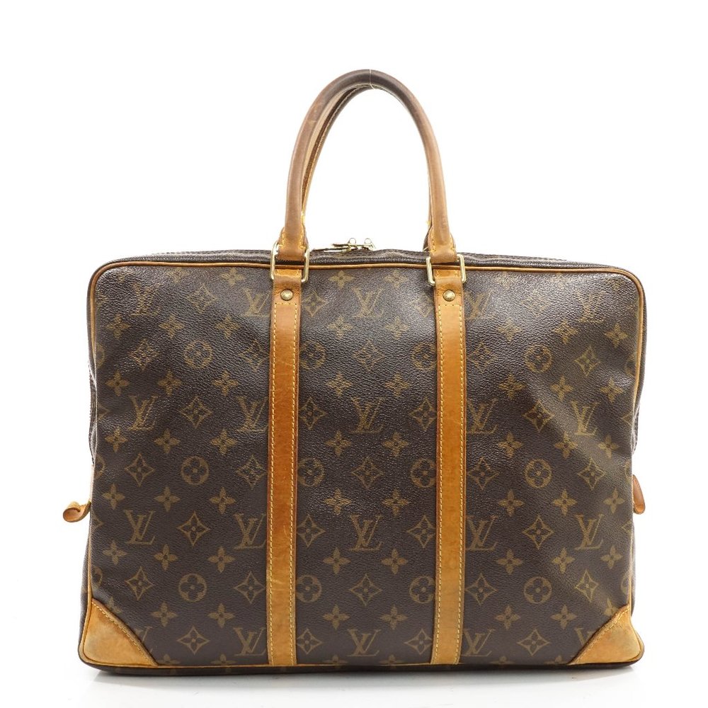 Auth RARE Louis Vuitton Porte Documents #18957L21